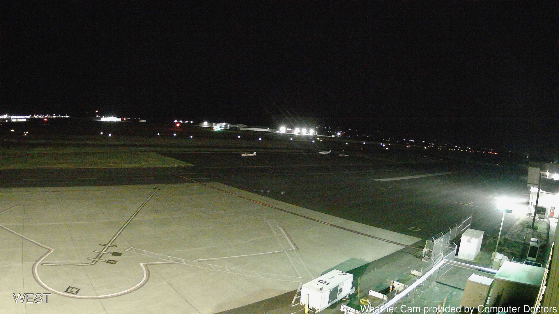 time-lapse frame, West webcam