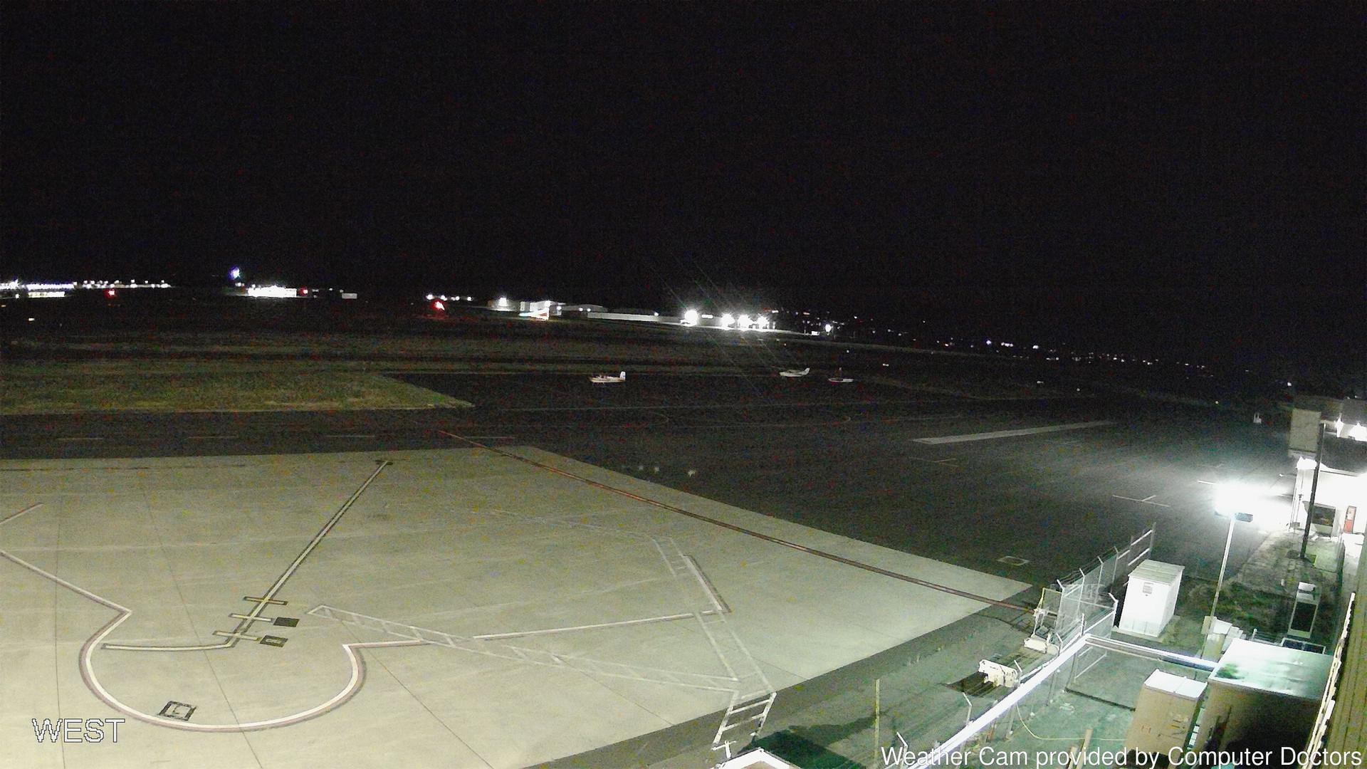 time-lapse frame, West webcam