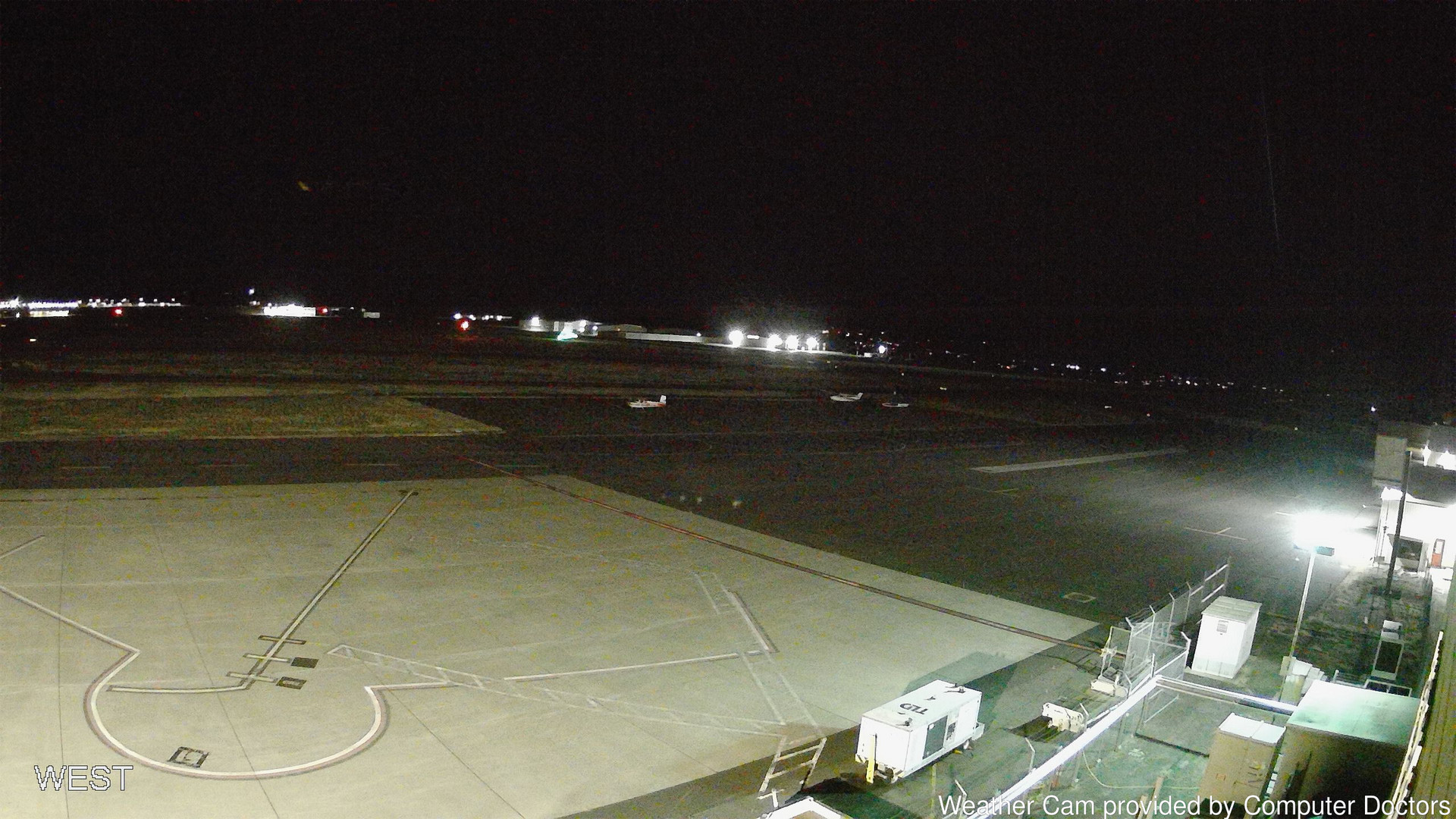 time-lapse frame, West webcam