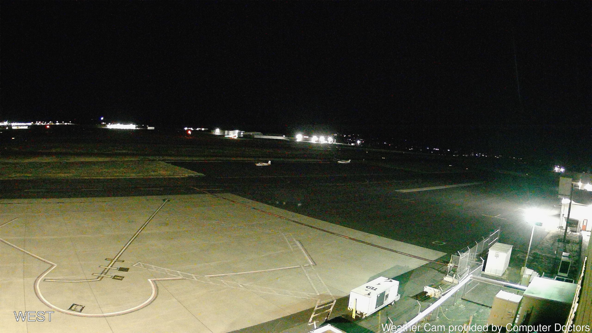 time-lapse frame, West webcam