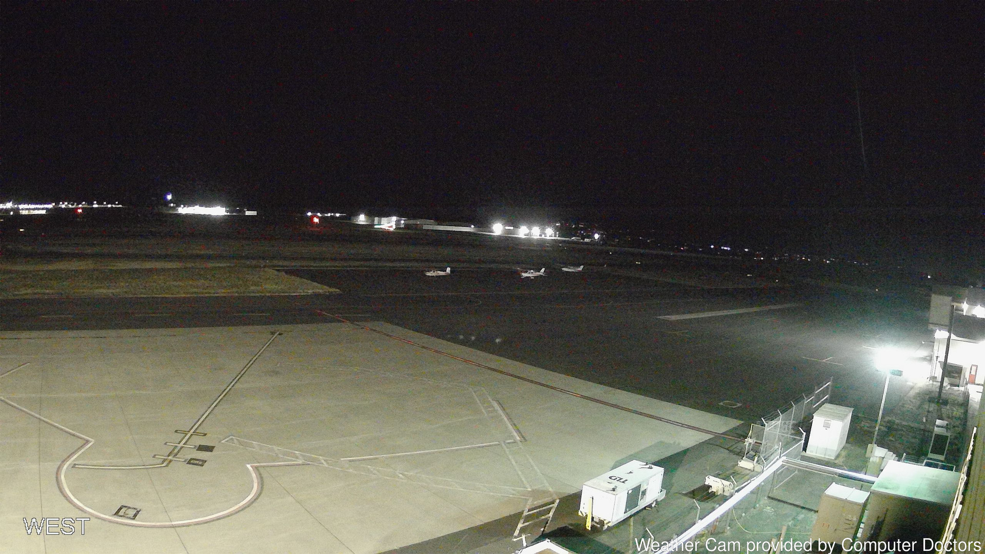time-lapse frame, West webcam