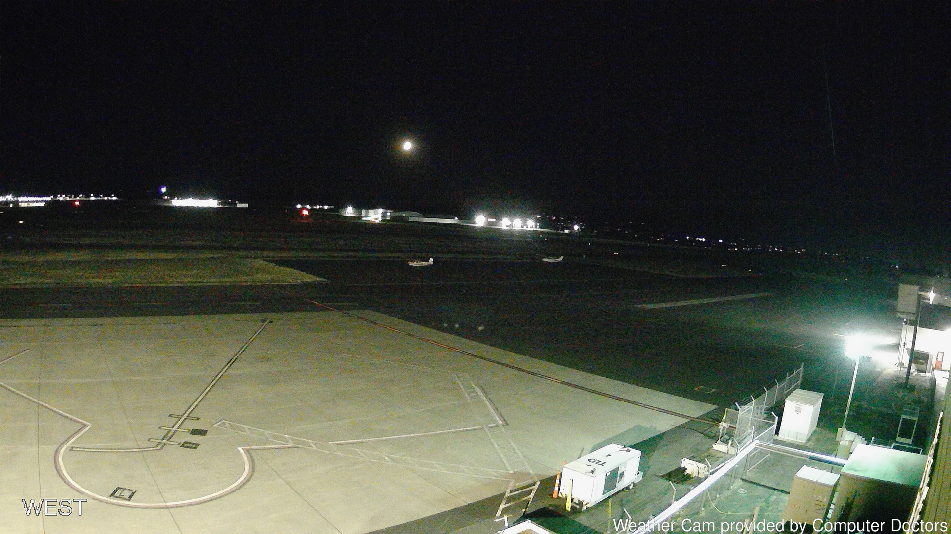 time-lapse frame, West webcam