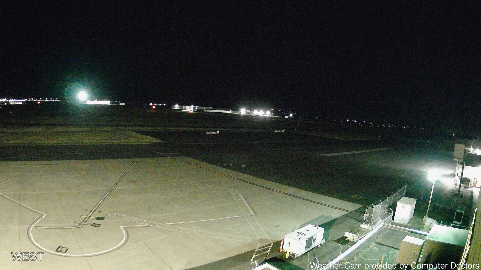 time-lapse frame, West webcam