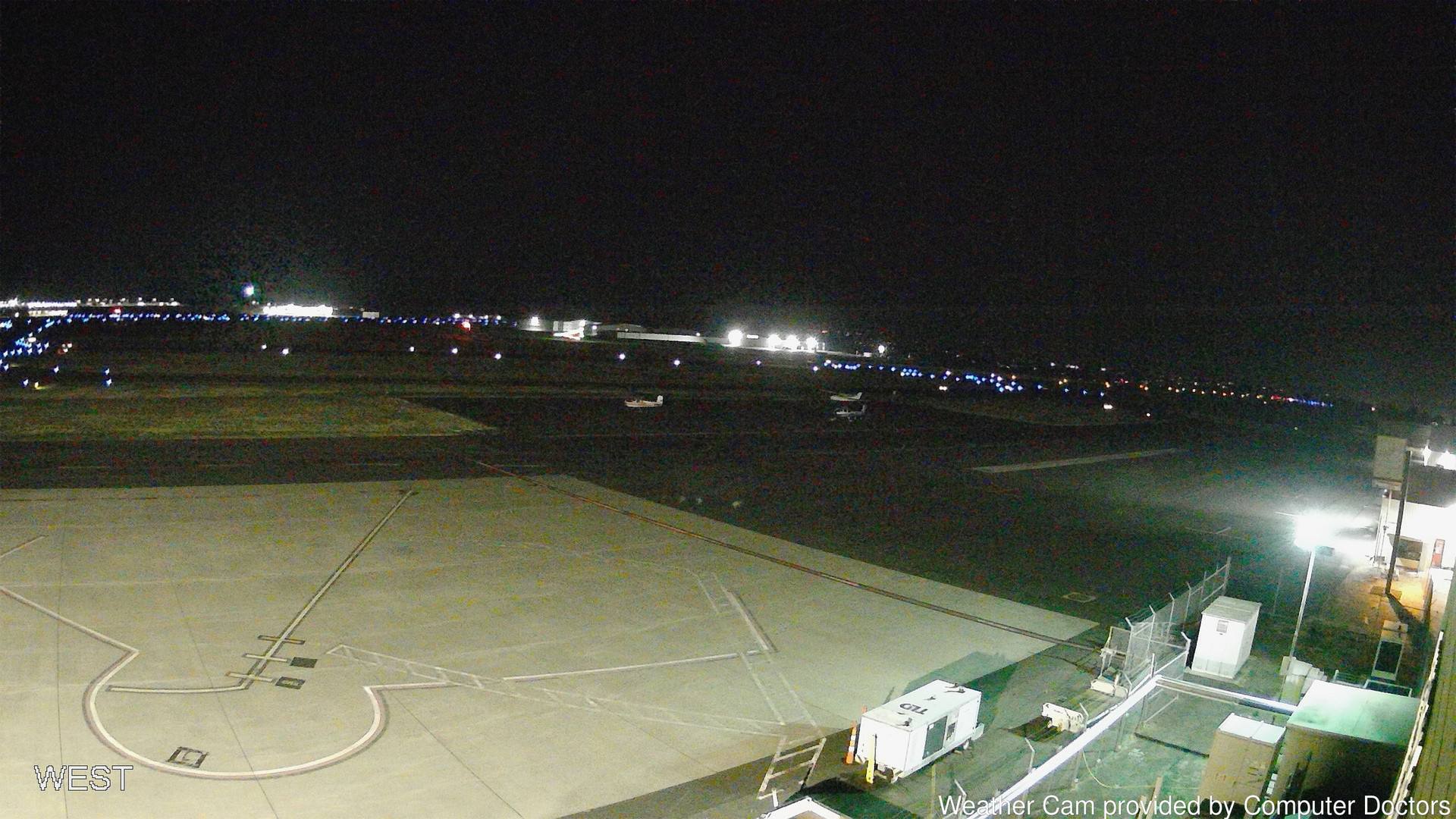time-lapse frame, West webcam