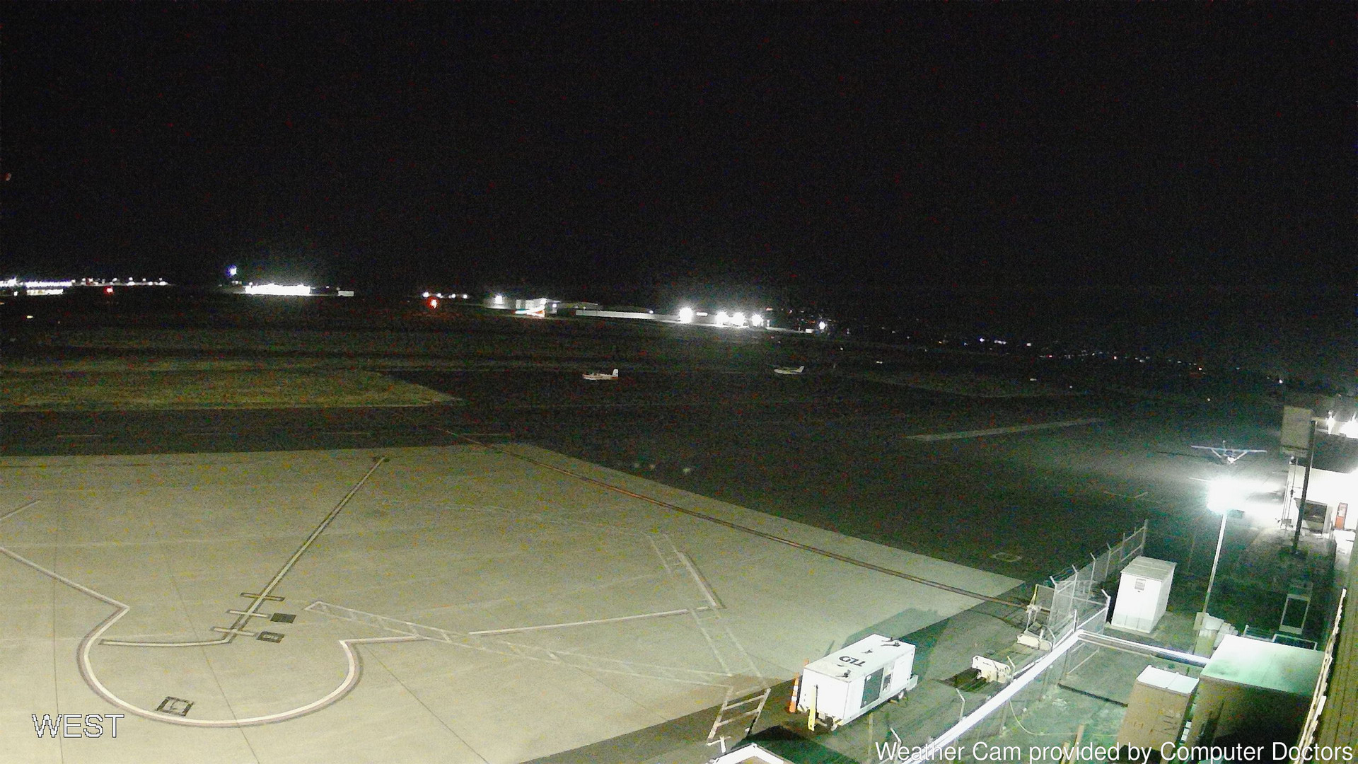 time-lapse frame, West webcam