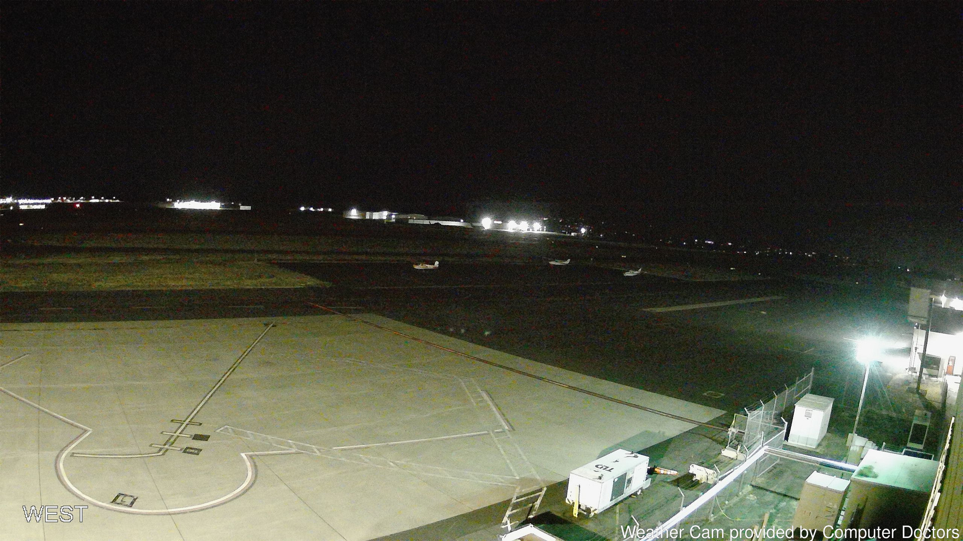 time-lapse frame, West webcam