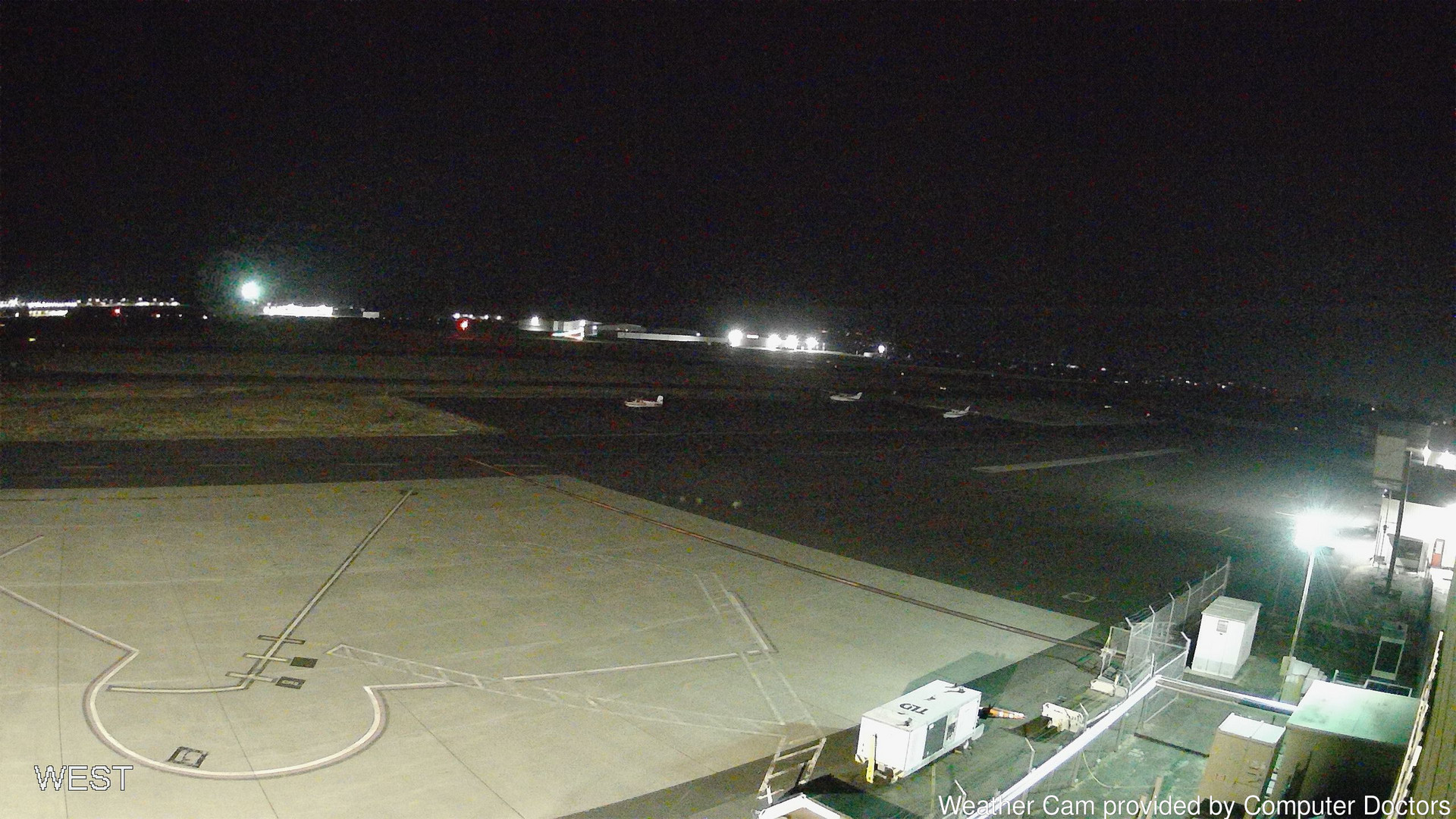 time-lapse frame, West webcam