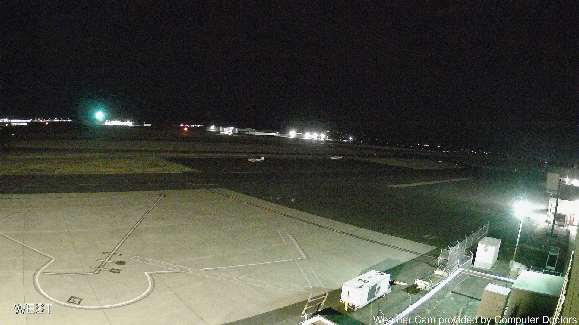 time-lapse frame, West webcam