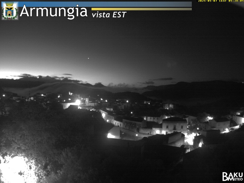 time-lapse frame, Armungia webcam