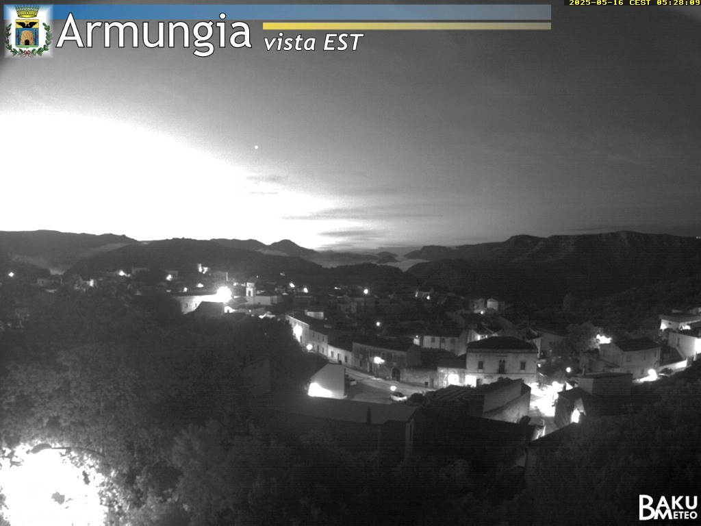 time-lapse frame, Armungia webcam