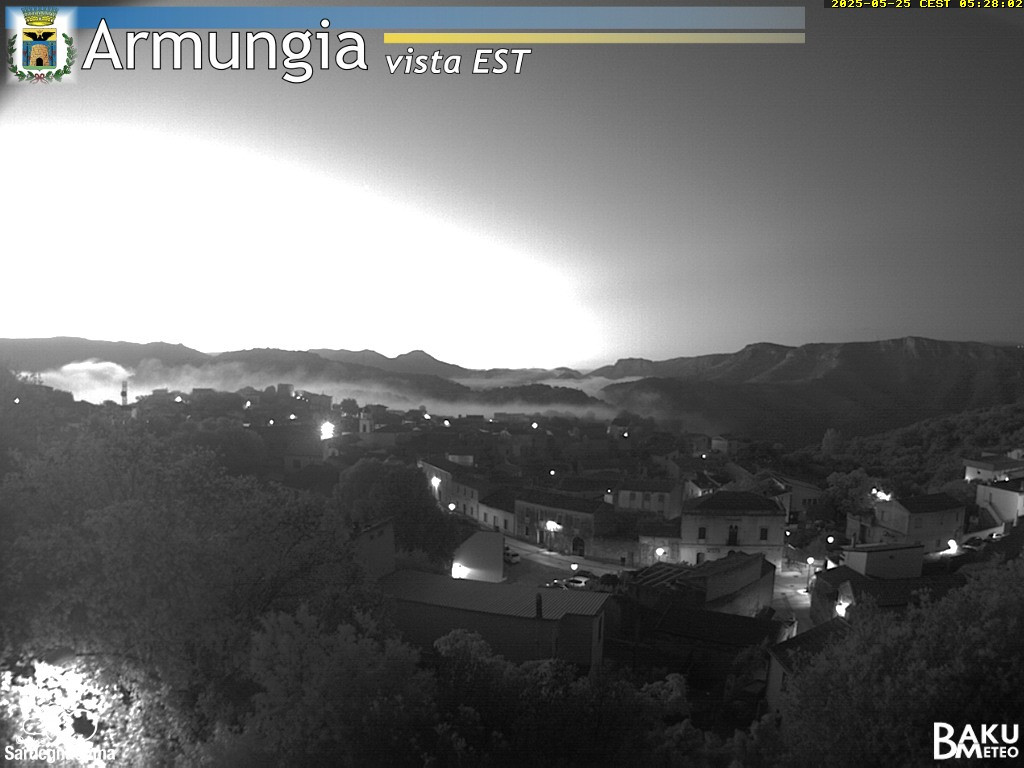 time-lapse frame, Armungia webcam
