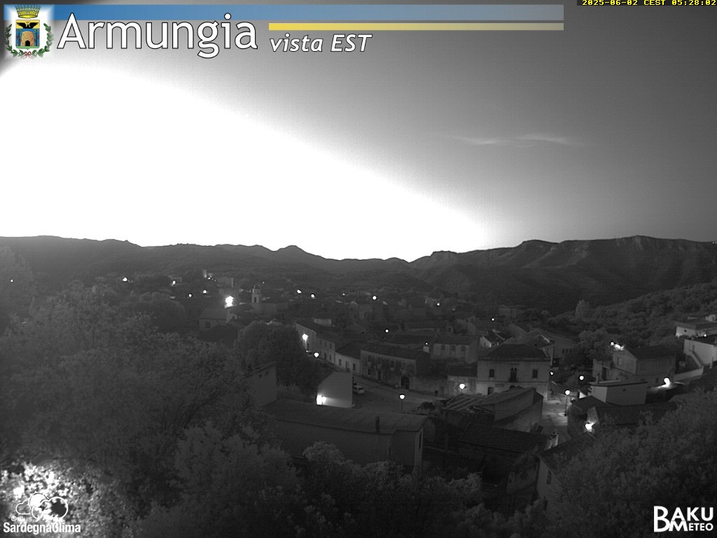 time-lapse frame, Armungia webcam
