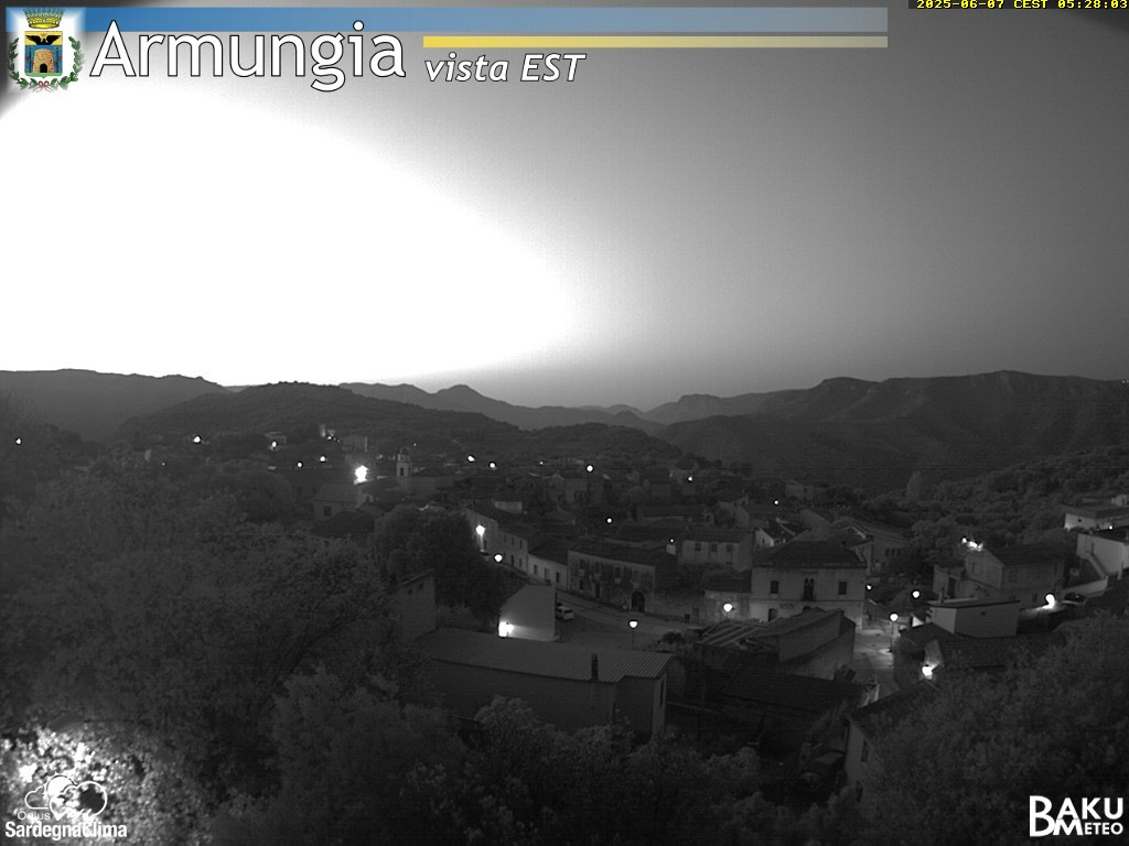 time-lapse frame, Armungia webcam
