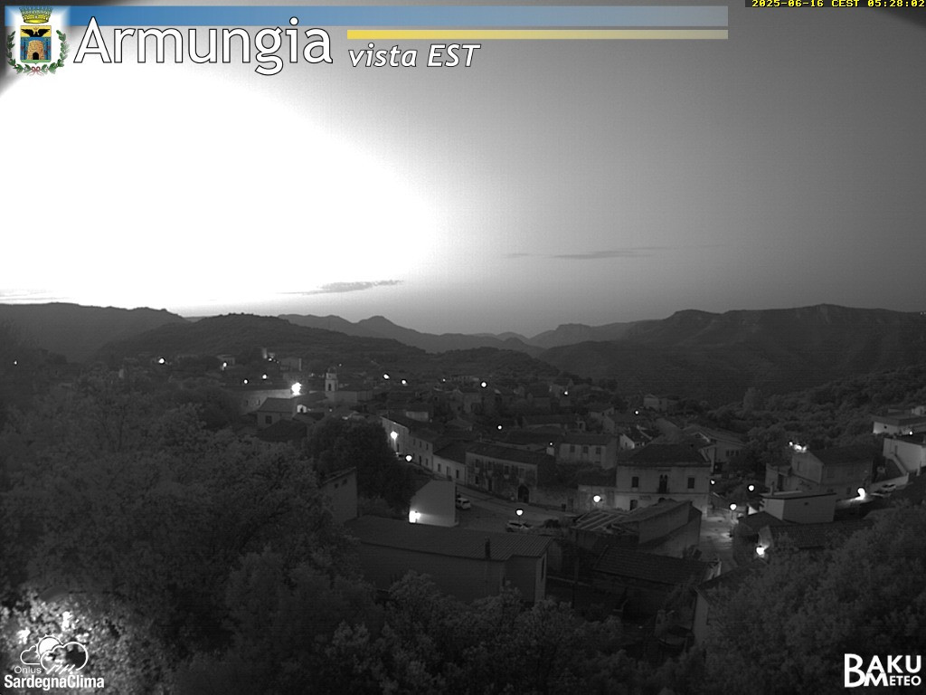 time-lapse frame, Armungia webcam