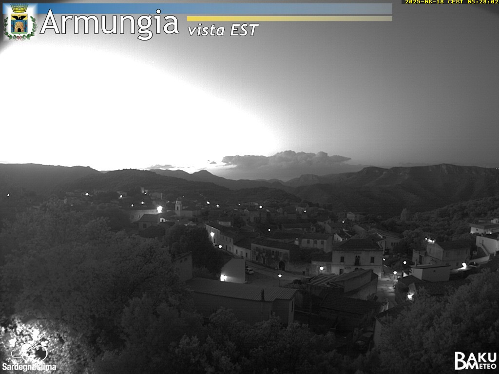 time-lapse frame, Armungia webcam