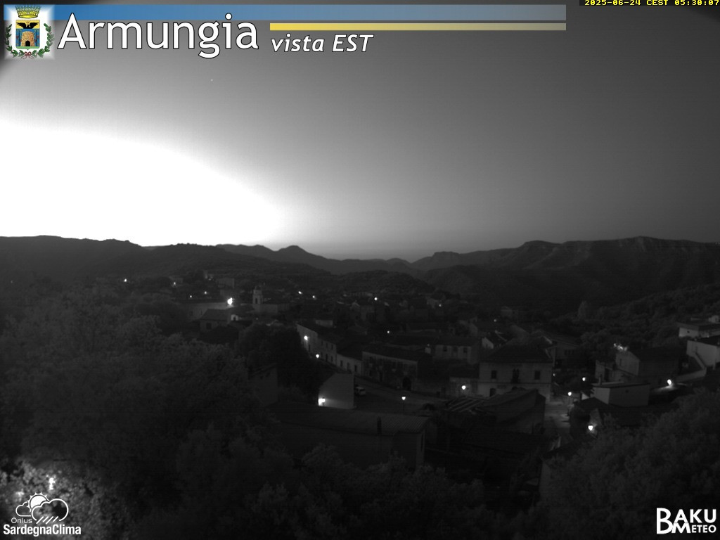 time-lapse frame, Armungia webcam