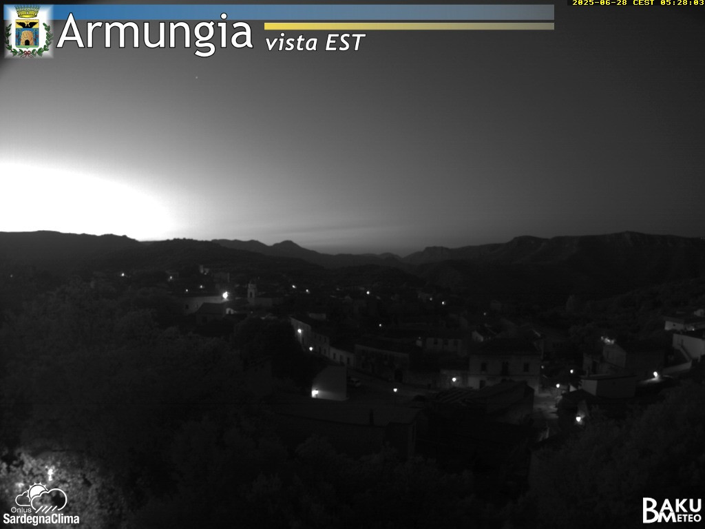 time-lapse frame, Armungia webcam