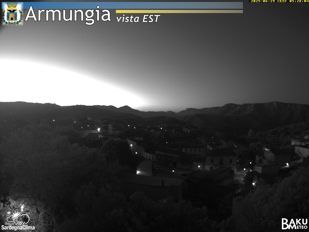 time-lapse frame, Armungia webcam