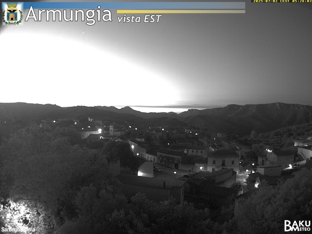 time-lapse frame, Armungia webcam