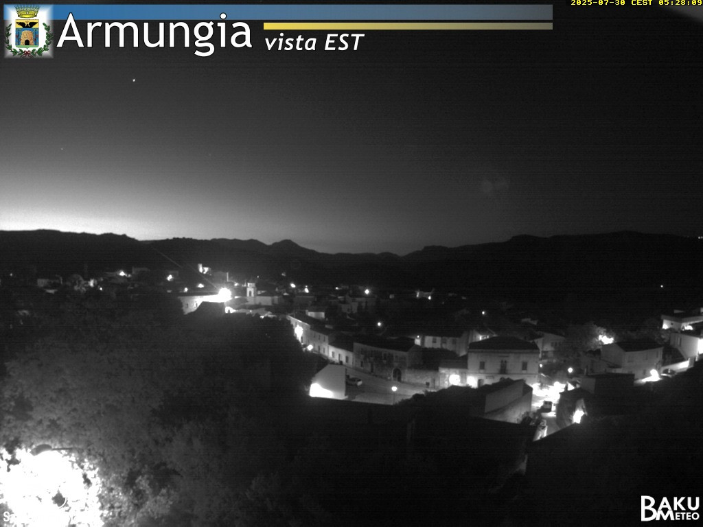 time-lapse frame, Armungia webcam