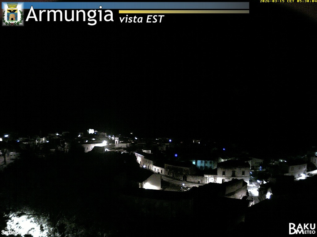 time-lapse frame, Armungia webcam