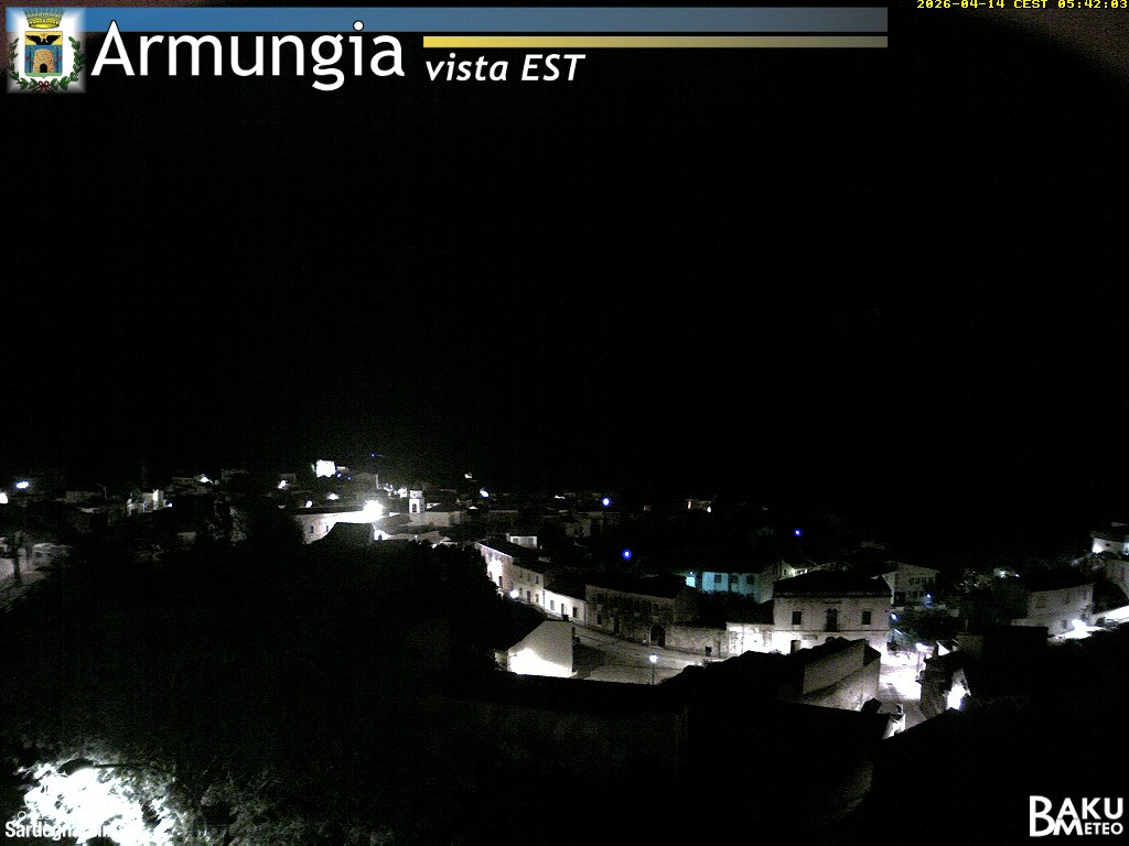 time-lapse frame, Armungia webcam