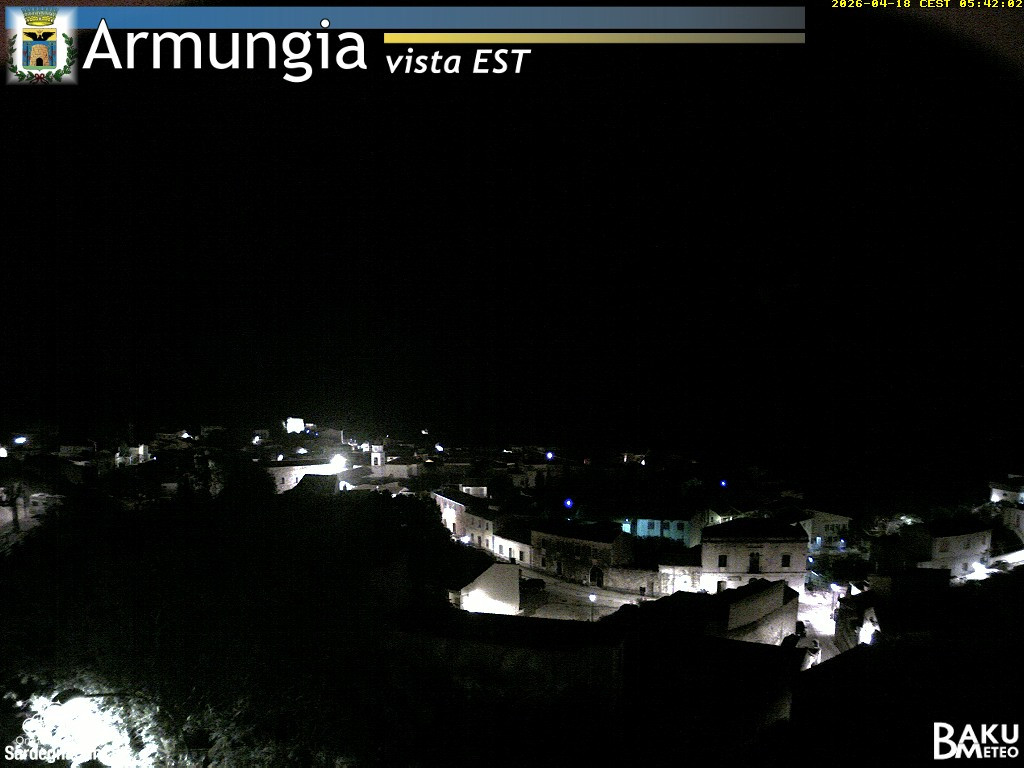 time-lapse frame, Armungia webcam