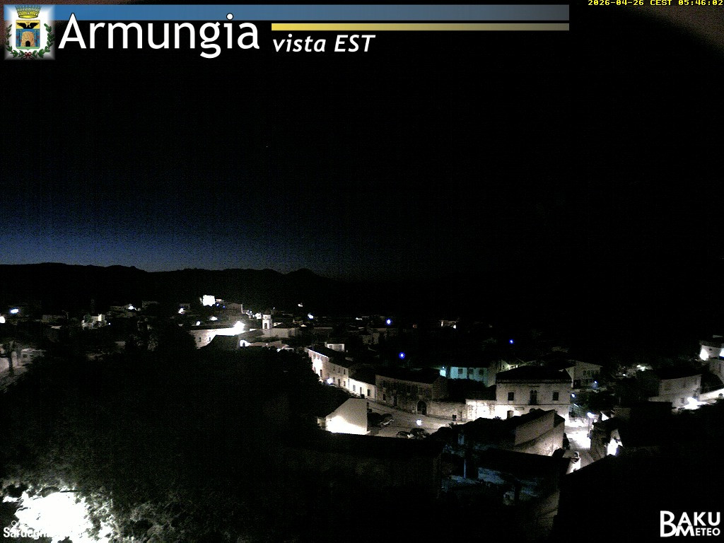 time-lapse frame, Armungia webcam