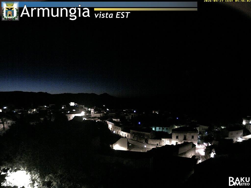 time-lapse frame, Armungia webcam