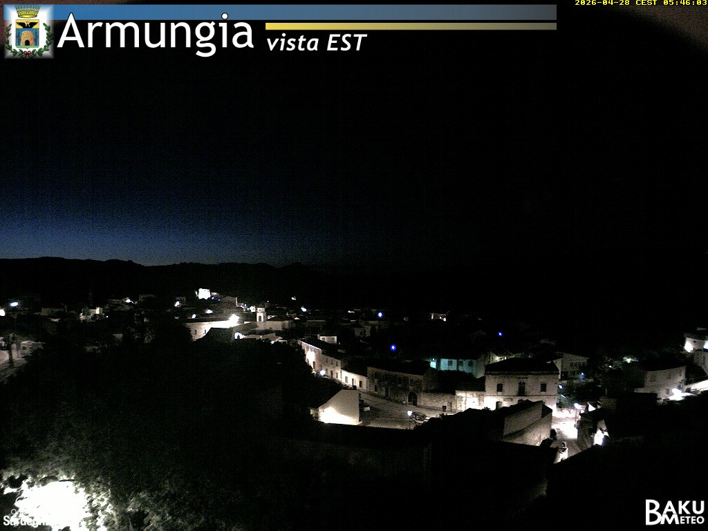 time-lapse frame, Armungia webcam