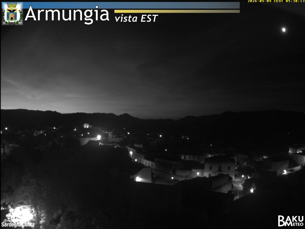 time-lapse frame, Armungia webcam