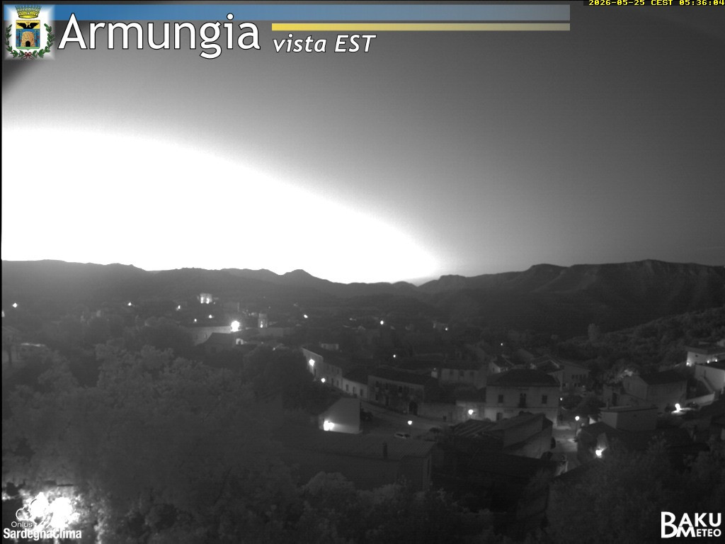 time-lapse frame, Armungia webcam