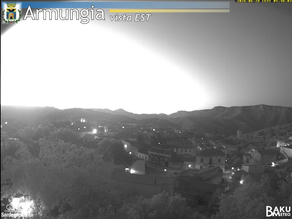 time-lapse frame, Armungia webcam