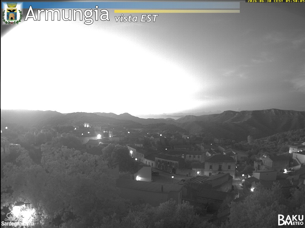 time-lapse frame, Armungia webcam