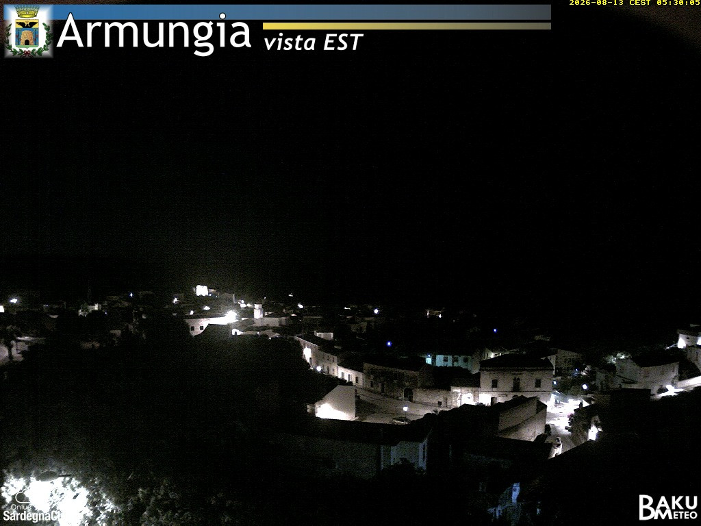 time-lapse frame, Armungia webcam