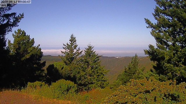 time-lapse frame, Kings Mountain webcam