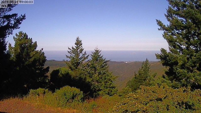 time-lapse frame, Kings Mountain webcam