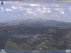 view from Monte Lusei Seui on 2025-06-20