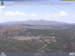 view from Monte Lusei Seui on 2025-06-21
