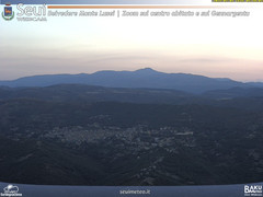 view from Monte Lusei Seui on 2025-07-01