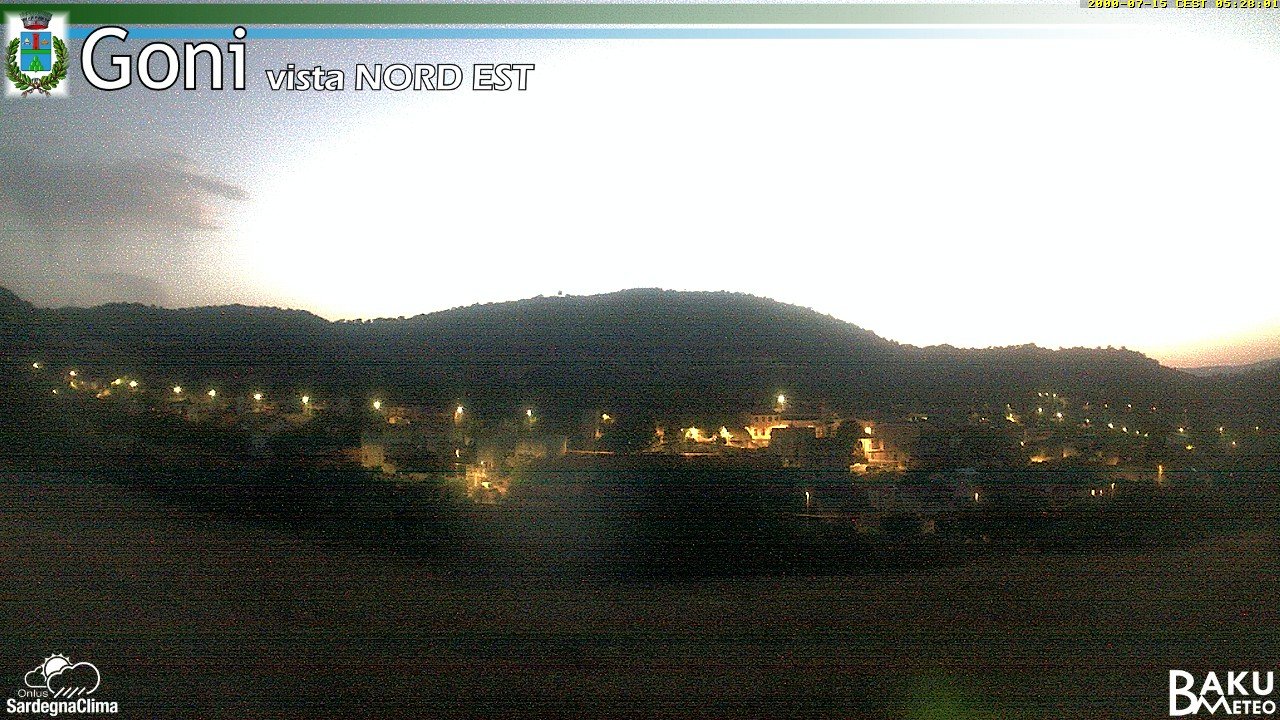 time-lapse frame, Goni webcam