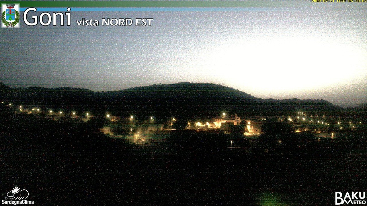 time-lapse frame, Goni webcam