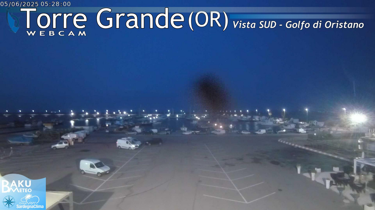 time-lapse frame, Torre Grande webcam