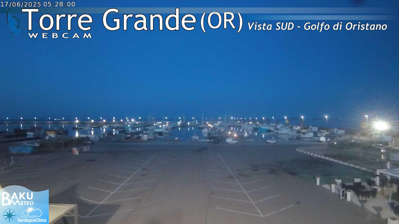 time-lapse frame, Torre Grande webcam