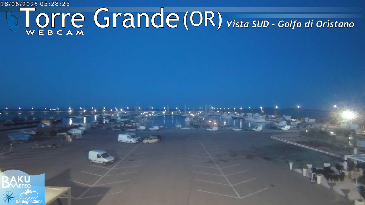 time-lapse frame, Torre Grande webcam