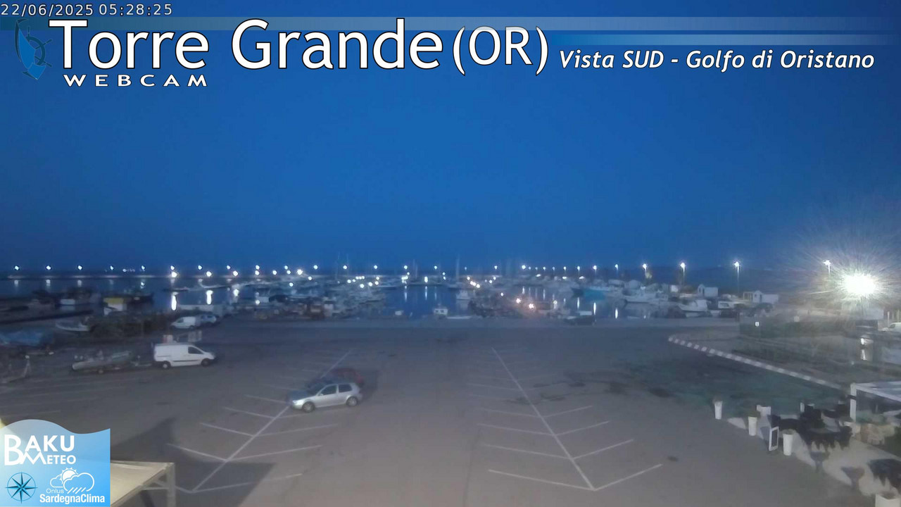 time-lapse frame, Torre Grande webcam