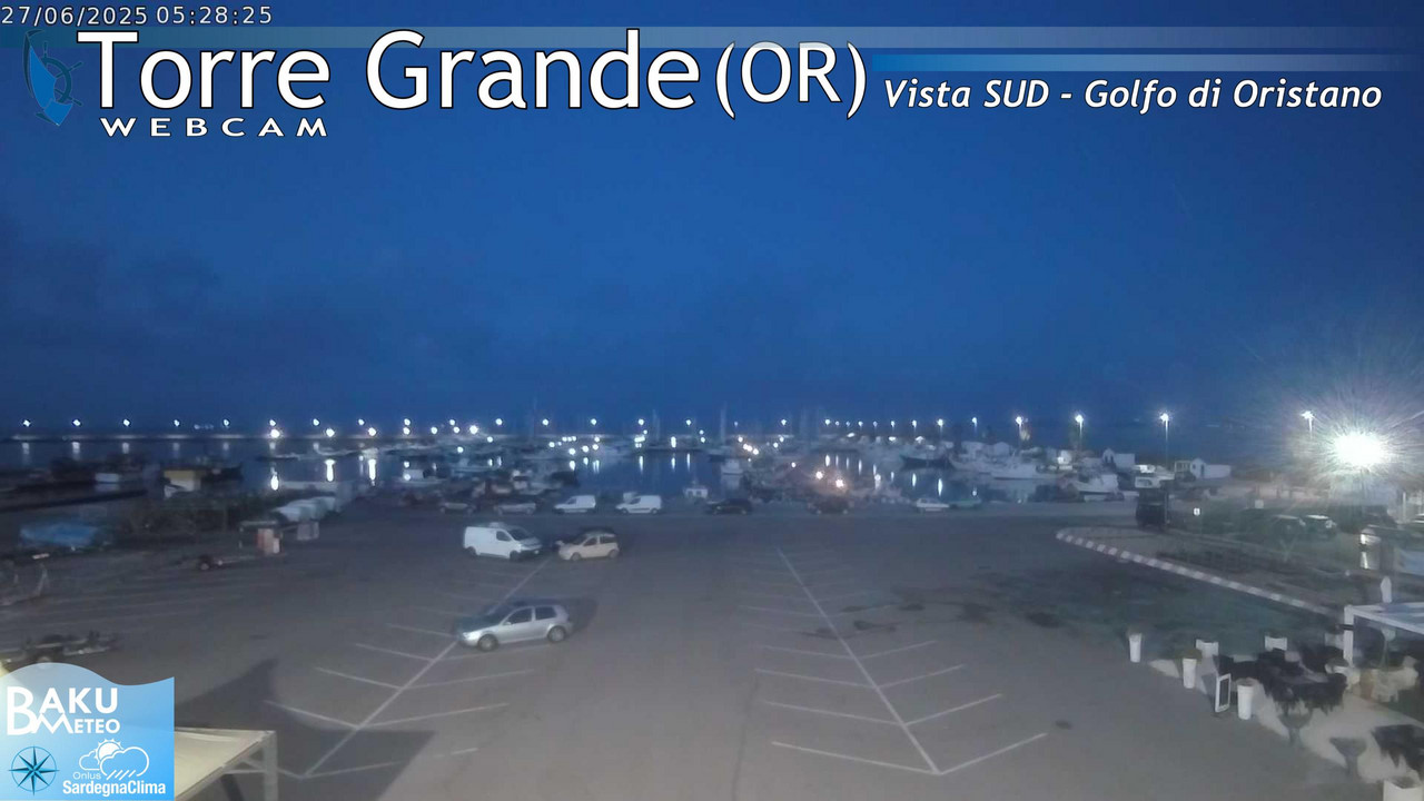 time-lapse frame, Torre Grande webcam