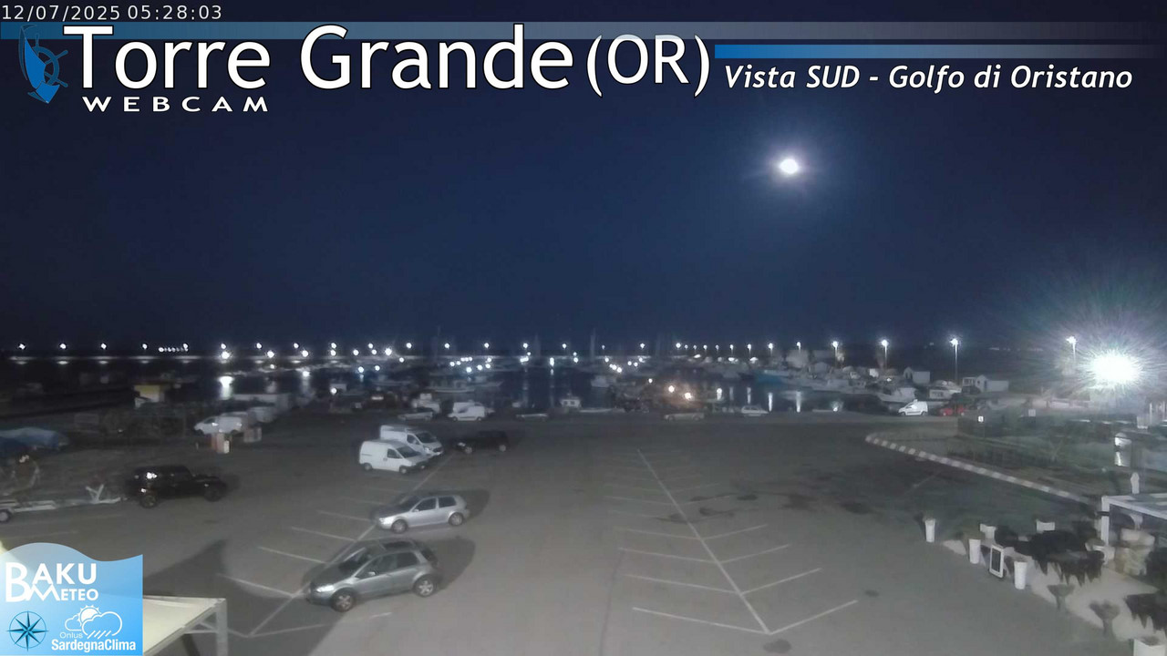 time-lapse frame, Torre Grande webcam