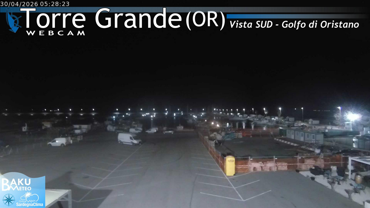 time-lapse frame, Torre Grande webcam