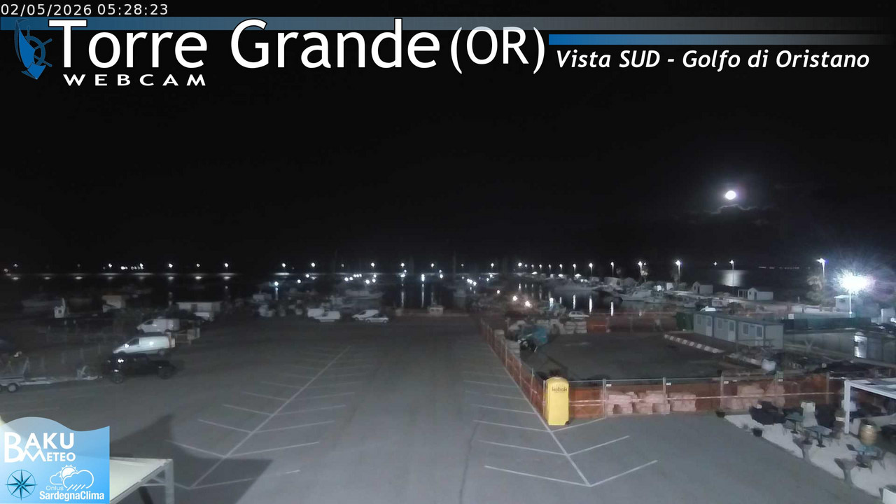 time-lapse frame, Torre Grande webcam